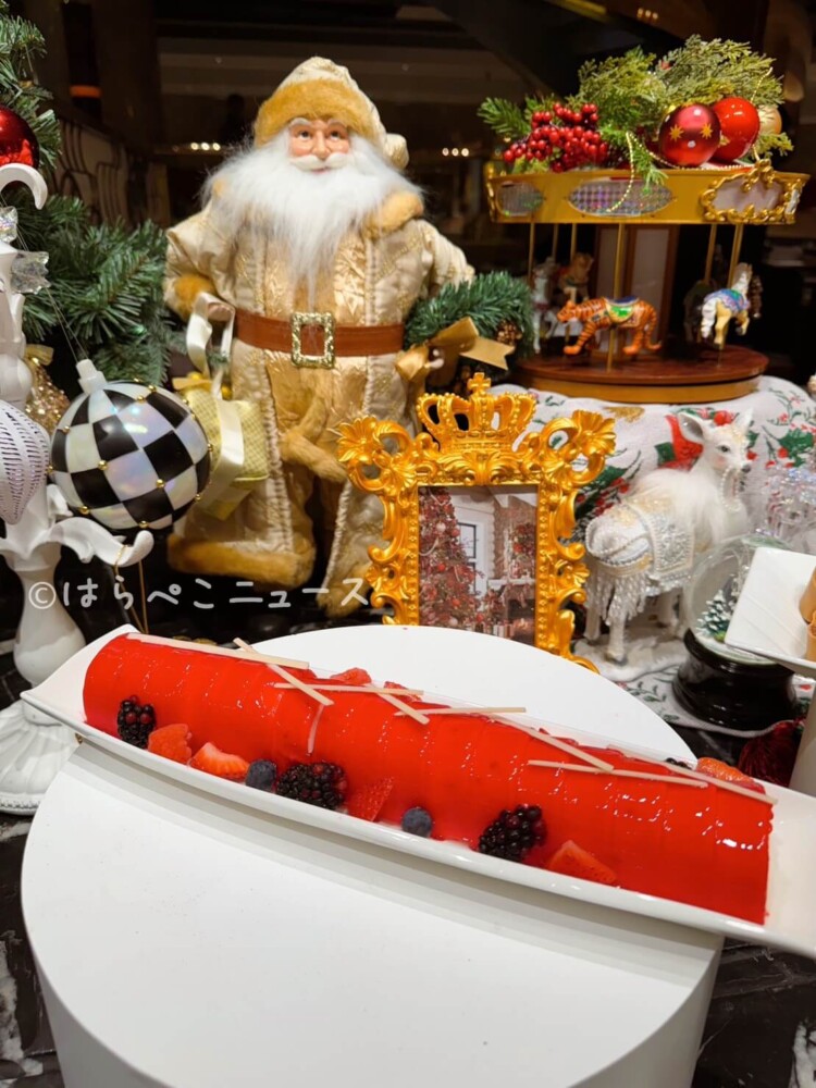 【実食レポ】ヒルトン東京でクリスマスビュッフェ「King & Queenのクリスマス」マーブルラウンジにて