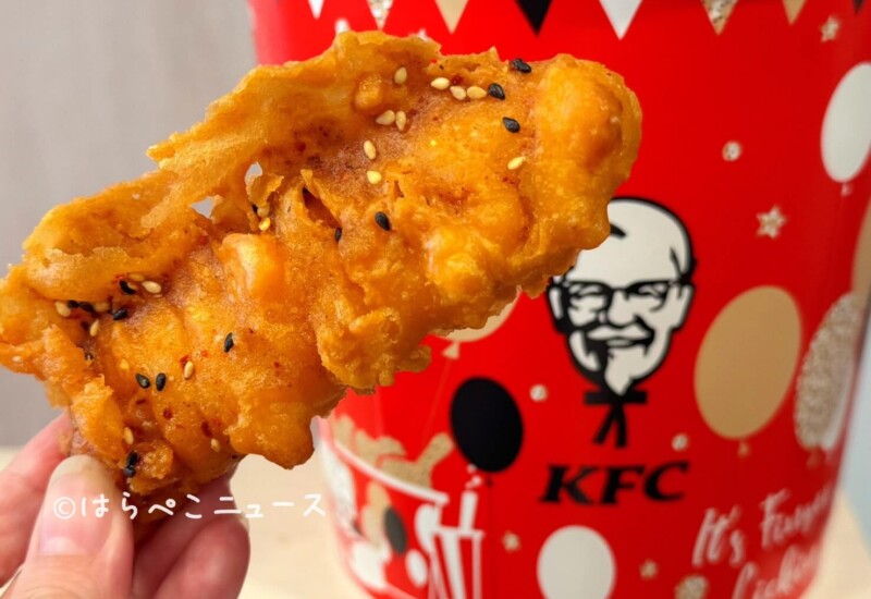【実食レポ】カンパイバーレルでガツンとにんにくクリスピー!ケンタッキーのお酒に合うおつまみチキンで乾杯